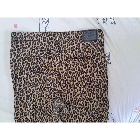 Levi's 720 High Rise Super Skinny Leopard Women's Jeans Size 31 - Picture 9 of 10